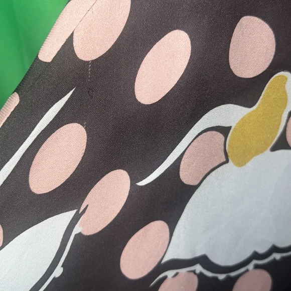 Marni Ballerina 100% Silk Blouse size 40 - Flawed/ Black - Picture 14 of 15